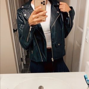Abercrombie and Fitch leather jacket